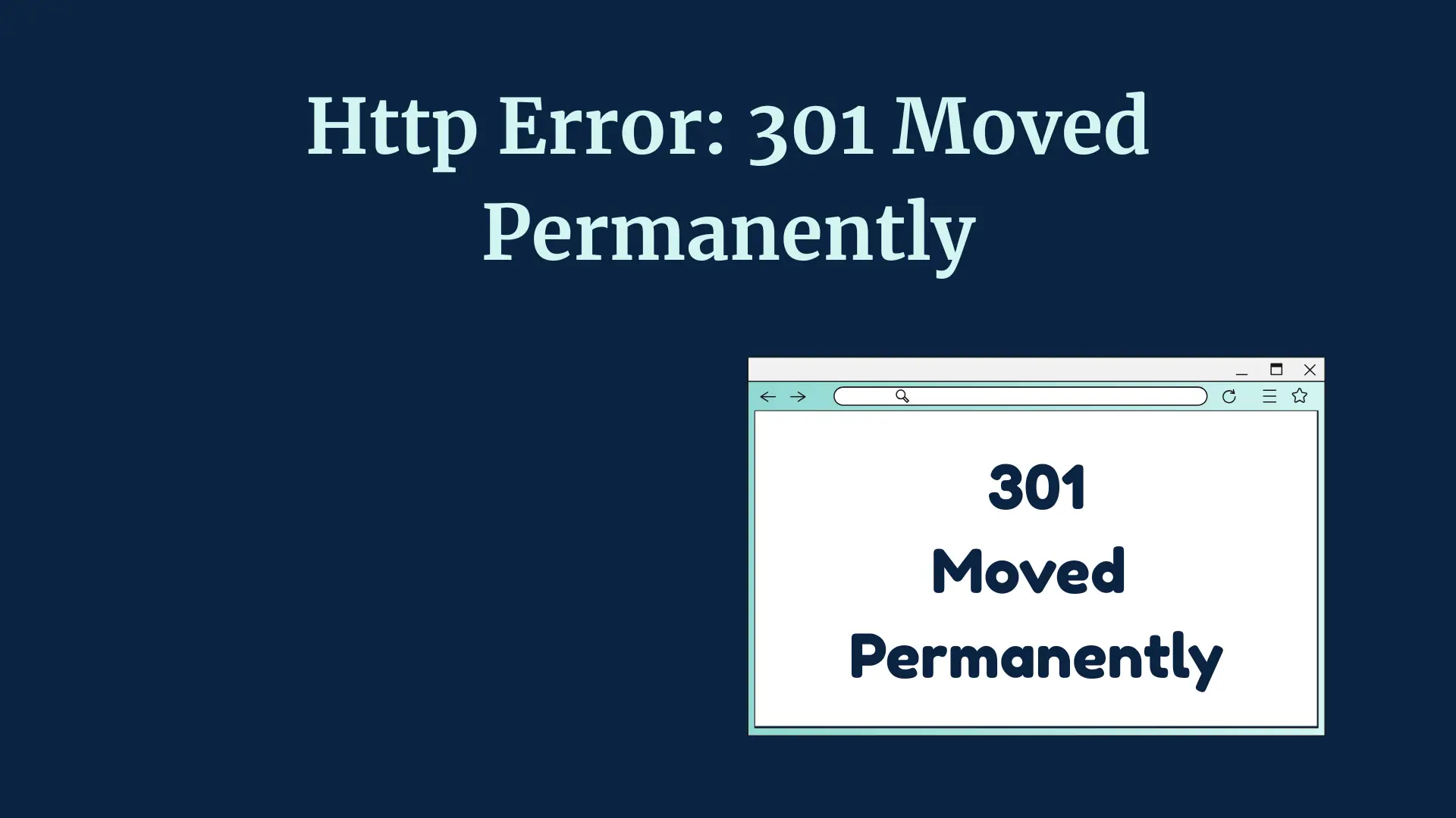 Http Error 301 Moved Permanently